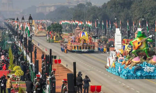 Republic Day parade unvaccinated