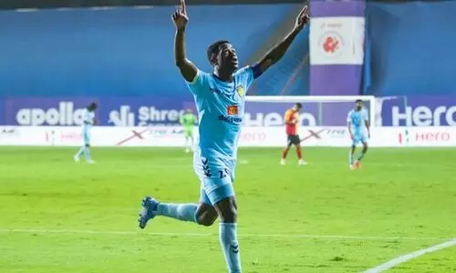 ഐ.എസ്​.എൽ: ഒഗ്ബെച്ചെക്ക് ഹാട്രിക്; ഹൈദരാബാദ് ഒന്നാമത്