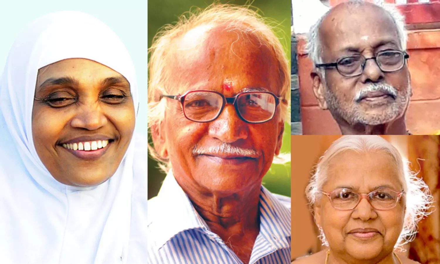 K. V. Rabiya, P. Narayana Kurup, Shankaranarayana Menon, Sosamma Iype