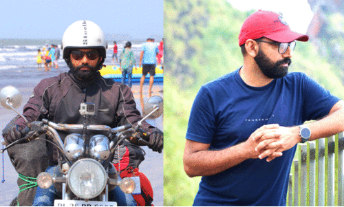 Roby Das On His Bike Travelogues