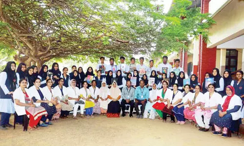 47 മാ​ഗ​സി​നു​ക​ളു​മാ​യി അ​ൻ​സാ​ർ സ്കൂ​ൾ