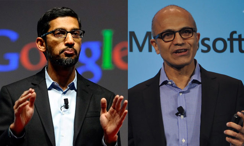 ഗൂഗിൾ സി.ഇ.ഒ സുന്ദർ പിച്ചൈക്കും മൈക്രോസോഫ്റ്റ് സി.ഇ.ഒ സത്യ നദെല്ലക്കും പത്മ പുരസ്കാരം ഗൂഗിൾ സി.ഇ.ഒ സുന്ദർ പിച്ചൈക്കും മൈക്രോസോഫ്റ്റ് സി.ഇ.ഒ സത്യ നദെല്ലക്കും പത്മ പുരസ്കാരം