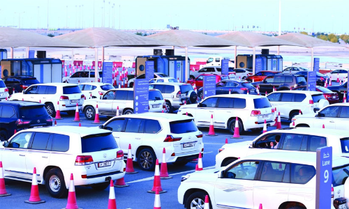 ഖത്തർ: ലുസൈൽ ഡ്രൈവ്​ ത്രൂ വഴി ഇന്ന്​ മുതൽ ബൂസ്​റ്റർ ഡോസ്​ ലഭിക്കും