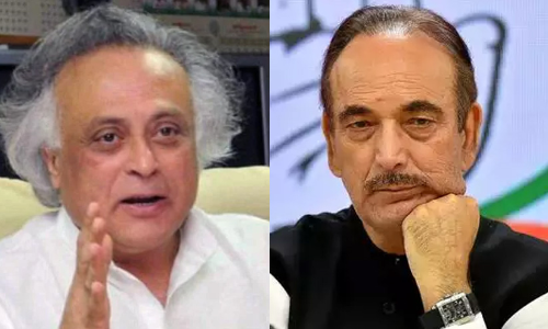 jairam ramesh Ghulam nabi azad