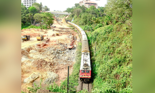 RAIL TRACK DOUBLING KTYM