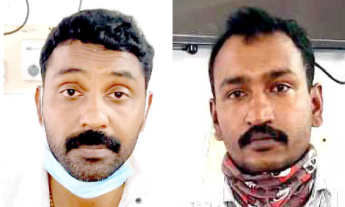 ക്രൈംബ്രാഞ്ച് ചമഞ്ഞ് വനിത ഡോക്ടറിൽനിന്ന്​ പണം തട്ടിയ പ്രതികൾ പിടിയിൽ