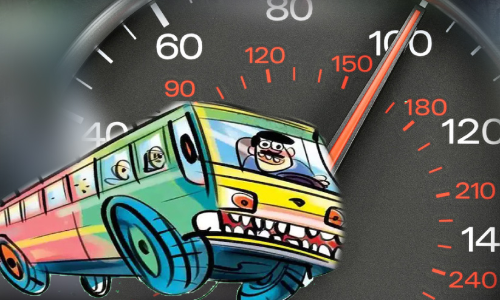 വേഗപ്പൂട്ടില്ല; അപകടത്തിലേക്ക് കുതിച്ച് സ്വകാര്യ ബസുകൾ