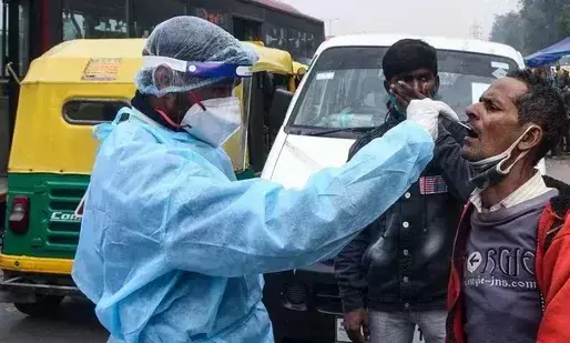രാജ്യത്ത് പ്രതിദിന ടി.പി.ആര്‍ കുറയുന്നു, പുതുതായി 2.51 ലക്ഷം രോഗികള്‍