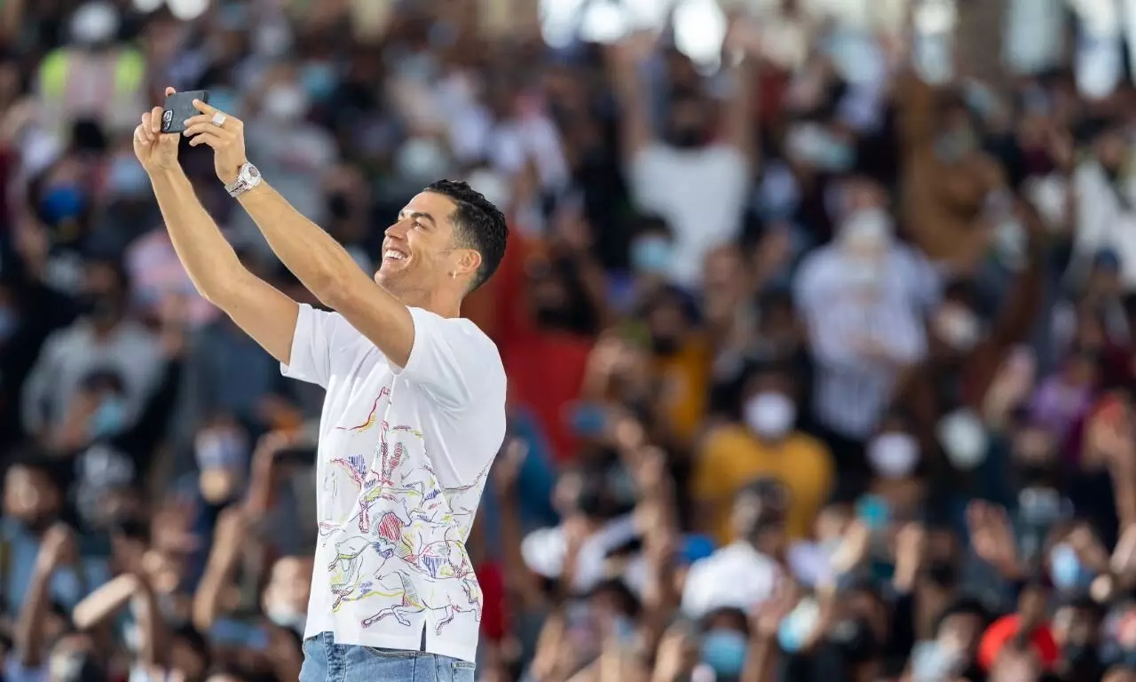 cristiano ronaldo at dubai expo