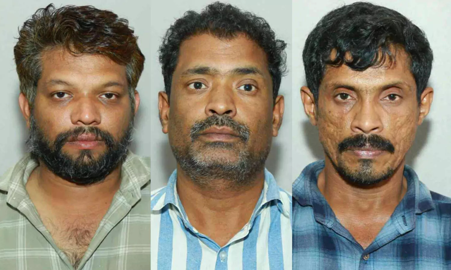 ആംബുലൻസിൽ കടത്തിയ 46 കിലോ കഞ്ചാവുമായി മൂന്നുപേർ അറസ്റ്റിൽ