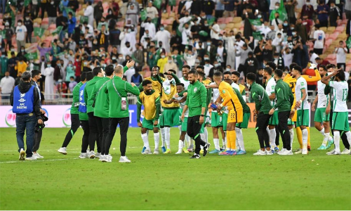 ലോകകപ്പ് ഫുട്ബാൾ ടൂർണമെന്റ്; ഏഷ്യൻ ഗ്രൂപ്പ് ബി യോഗ്യതാ മത്സരത്തിൽ ഒമാനെതിരെ ഒരു ഗോളിന് സൗദി അറേബ്യക്ക് വിജയം