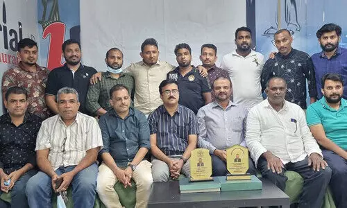 ബാബു നഹ്ദിക്ക് യാത്രയയപ്പ് നൽകി