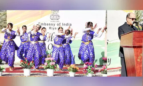 റി​പ്പ​ബ്ലി​ക്​​ദി​നാ​ഘോ​ഷം: സൗദിയിലും സമുചിതമായി കൊണ്ടാടി