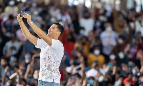 cristiano ronaldo at dubai expo