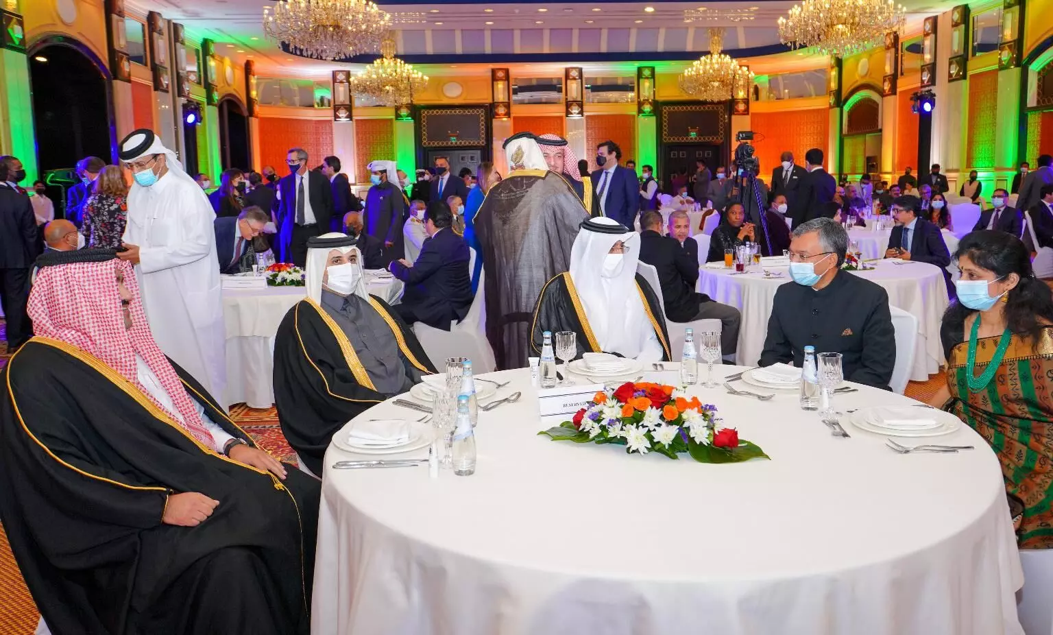 ഖത്തർ മന്ത്രിസഭാംഗങ്ങൾക്കൊപ്പം റിപ്പബ്ലിക് ദിനാഘോഷം ഖത്തർ മന്ത്രിസഭാംഗങ്ങൾക്കൊപ്പം റിപ്പബ്ലിക് ദിനാഘോഷം