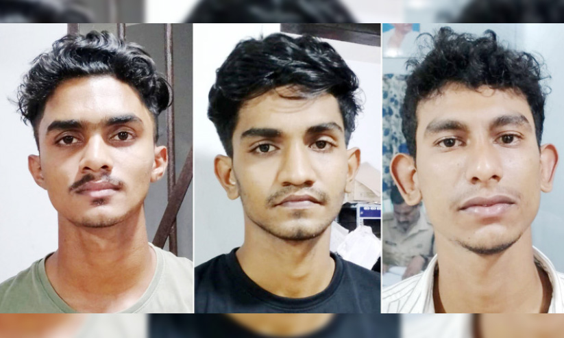 യുവാവിനെ ആക്രമിച്ച സംഘത്തിലെ മൂന്നുപേർ അറസ്റ്റിൽ യുവാവിനെ ആക്രമിച്ച സംഘത്തിലെ മൂന്നുപേർ അറസ്റ്റിൽ