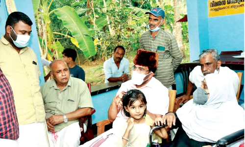 KV Rabia was visited by Abdul Samad Samadani MP