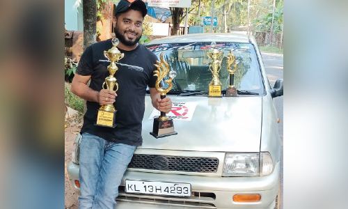 കാർ ഓട്ടോക്രോസിൽ ദേശീയ മികവുമായി സാഗർ