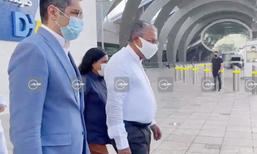 ചികിത്സ കഴിഞ്ഞ്​ മുഖ്യമന്ത്രി പിണറായി വിജയൻ ദുബൈയിൽ