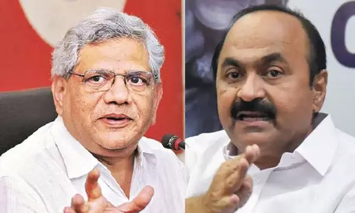 ലോകായുക്ത നിയമ ഭേദഗതിയിൽ നിന്ന് പിന്മാറാൻ പറയണം: യെച്ചൂരിക്ക് വി.ഡി സതീശന്റെ കത്ത്