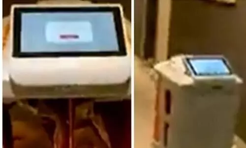 ഒളിമ്പിക് താരങ്ങൾക്ക് റൂം സർവിസിന് റോബോട്ടുകൾ; കോവിഡിനെ തുരത്താൻ ചൈന