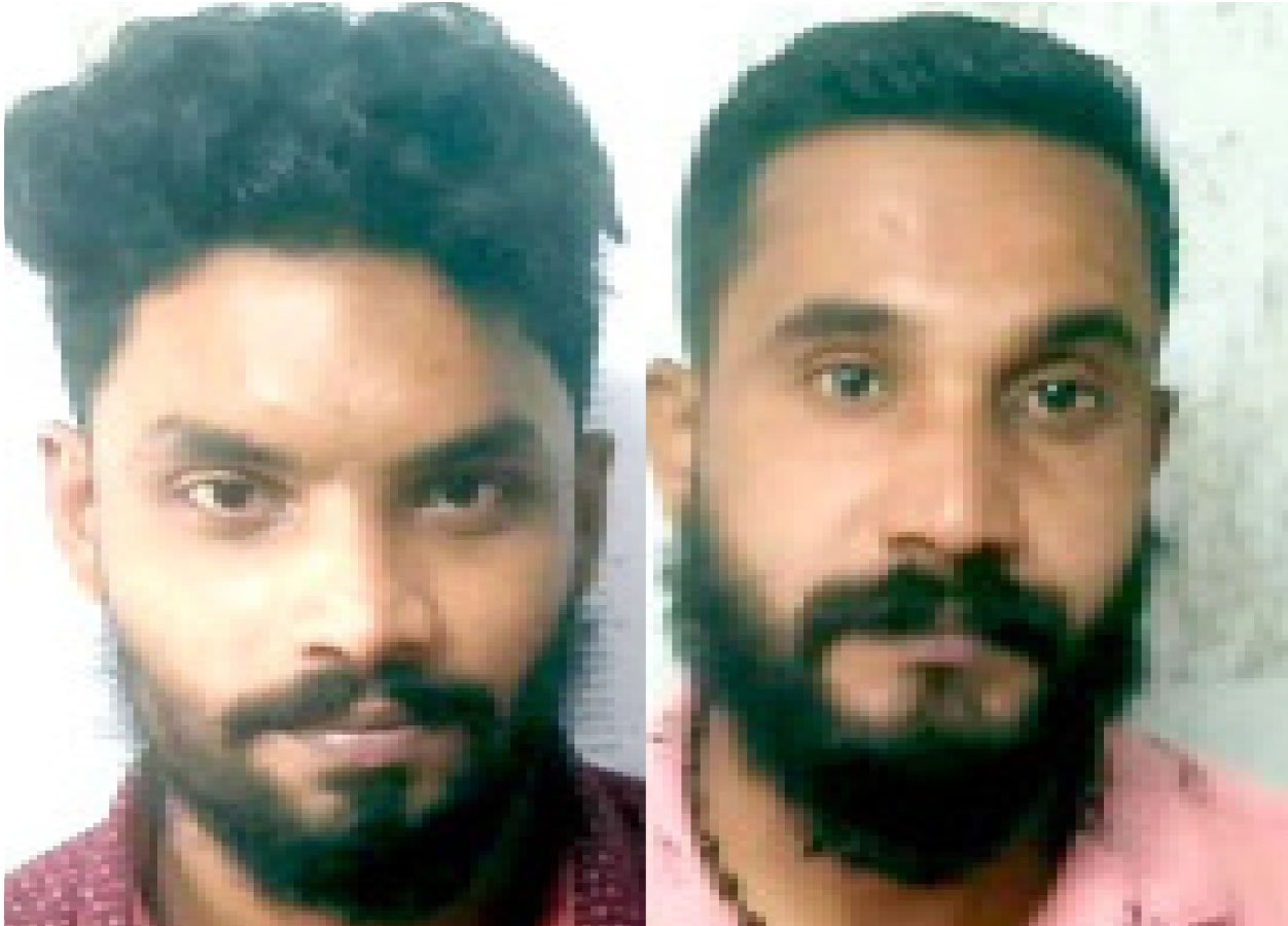 Cannabis and Hans seized Two arrested Cannabis and Hans seized Two arrested