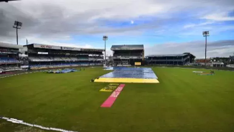 അണ്ടർ 19 ക്രിക്കറ്റ് ലോകകപ്പ് മത്സരത്തിനിടെ ഭൂചലനം