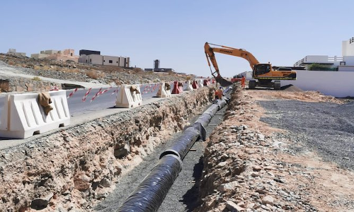 ദാ​ഖി​ലി​യ​യി​ൽ കു​ടി​വെ​ള്ള​പ​ദ്ധ​തി​യു​ടെ പ്ര​വൃ​ത്തി​ക​ൾ പു​രോ​ഗ​മി​ക്കു​ന്നു