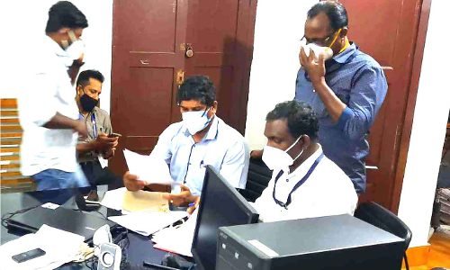 ഒരു വ്യക്തി രണ്ടു വീടിന്‍റെ ആനുകൂല്യം കൈപ്പറ്റിയെന്ന്; നഗരസഭയിൽ വിജിലൻസ് റെയ്ഡ്