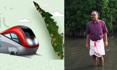 കെ. റെയിൽ വന്നാൽ തനിക്കെന്തുചേതം, ഒഴുക്കിന്‍റെയൊപ്പം ഒലിക്കാൻ പഠിക്കൂ... -പുതിയ കവിതയുമായി മാധവൻ പുറച്ചേരി