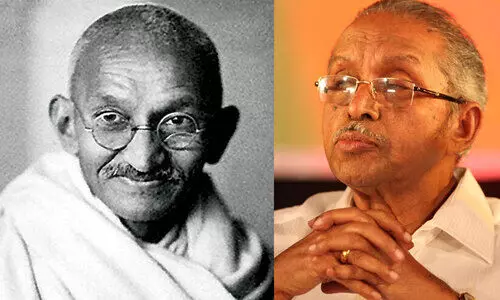 ആർ.എസ്​.എസുകാരന്‍റെ വീട്ടില്‍ മധുര പലഹാരം വിതരണം ചെയ്യുന്നത് കണ്ടു -ഗാന്ധിജി കൊല്ലപ്പെട്ട ദിവസം ഒ.എൻ.വിയുടെ ഓർമയിൽ