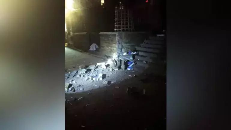 ഷില്ലോങ്ങിലെ പൊലീസ് ബസാർ ഏരിയയിൽ ബോംബ് സ്ഫോടനം