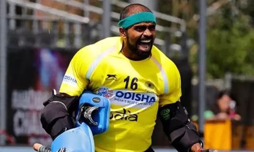 pr sreejesh pr sreejesh