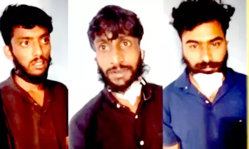 മയക്കുമരുന്നുമായി മൂന്നു യുവാക്കൾ അറസ്റ്റിൽ മയക്കുമരുന്നുമായി മൂന്നു യുവാക്കൾ അറസ്റ്റിൽ