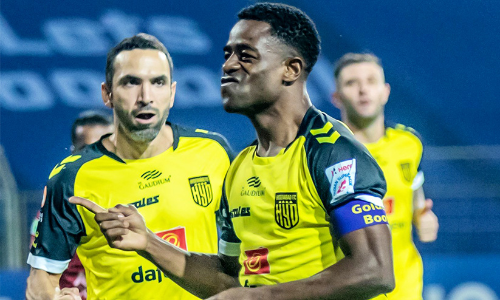 മ​ട​ക്ക​മി​ല്ലാ​ത്ത അ​ഞ്ചു ഗോ​ളു​ക​ൾ​ക്ക് നോ​ർ​ത്ത് ഈ​സ്റ്റി​നെ മു​ക്കി ഹൈ​ദ​രാ​ബാ​ദ്​