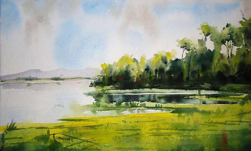 തടാകക്കരയിൽ -കവിത തടാകക്കരയിൽ -കവിത