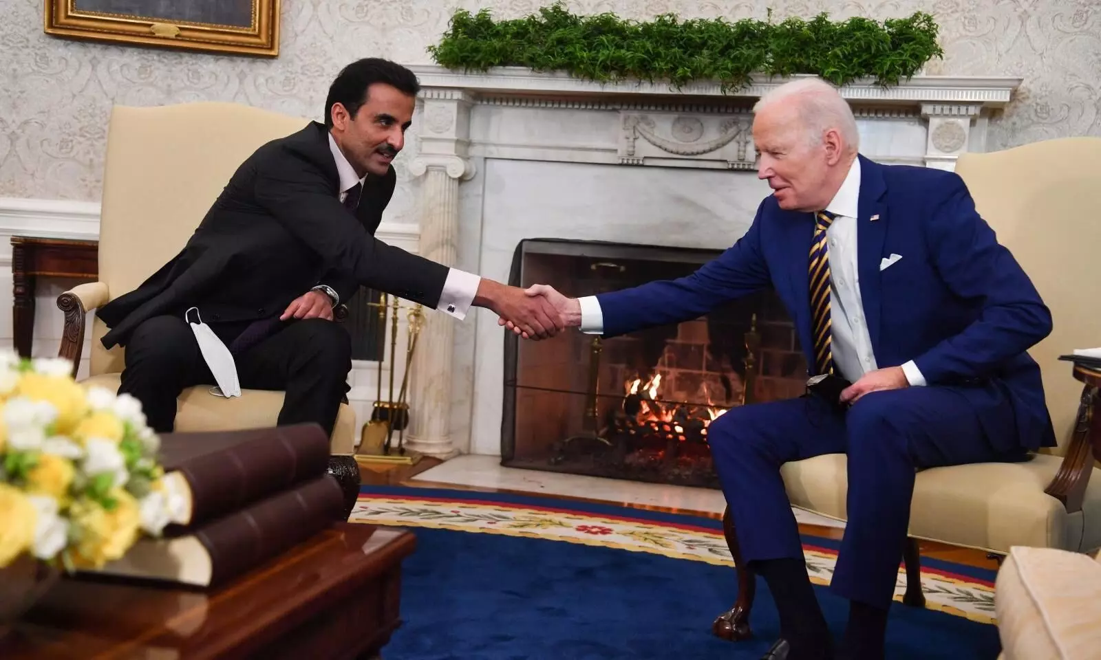 us president and qatar ameer