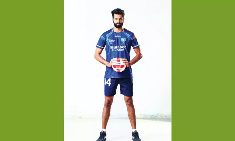 പ്രൈം വോളി ലീഗ്: കാര്‍ത്തിക് കൊച്ചി ബ്ലൂ സ്‌പൈക്കേഴ്‌സ് ക്യാപ്റ്റന്‍