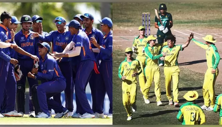 അണ്ടർ 19 ലോകകപ്പ്: ഇ​ന്ത്യ x ആ​സ്ട്രേ​ലി​യ സെ​മി ബുധനാഴ്ച