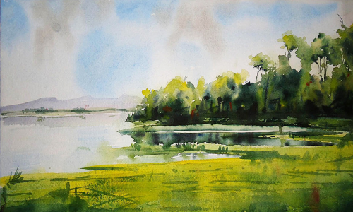 തടാകക്കരയിൽ -കവിത