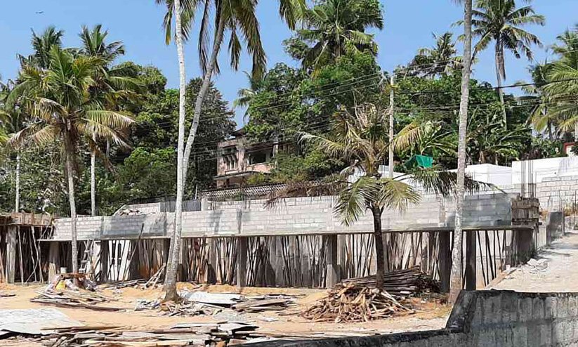 ഇടവയിലെ അനധികൃത നിർമാണം പൊളിക്കാൻ നടപടി