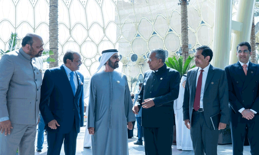 മുഖ്യമന്ത്രിക്ക്​ ദുബൈ ഭരണാധികാരിയുടെ ഊഷ്മള സ്വീകരണം