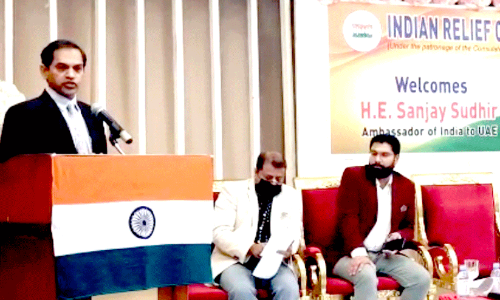 ഇന്ത്യന്‍ സ്ഥാനപതിക്ക് റാസല്‍ഖൈമയില്‍ സ്വീകരണം