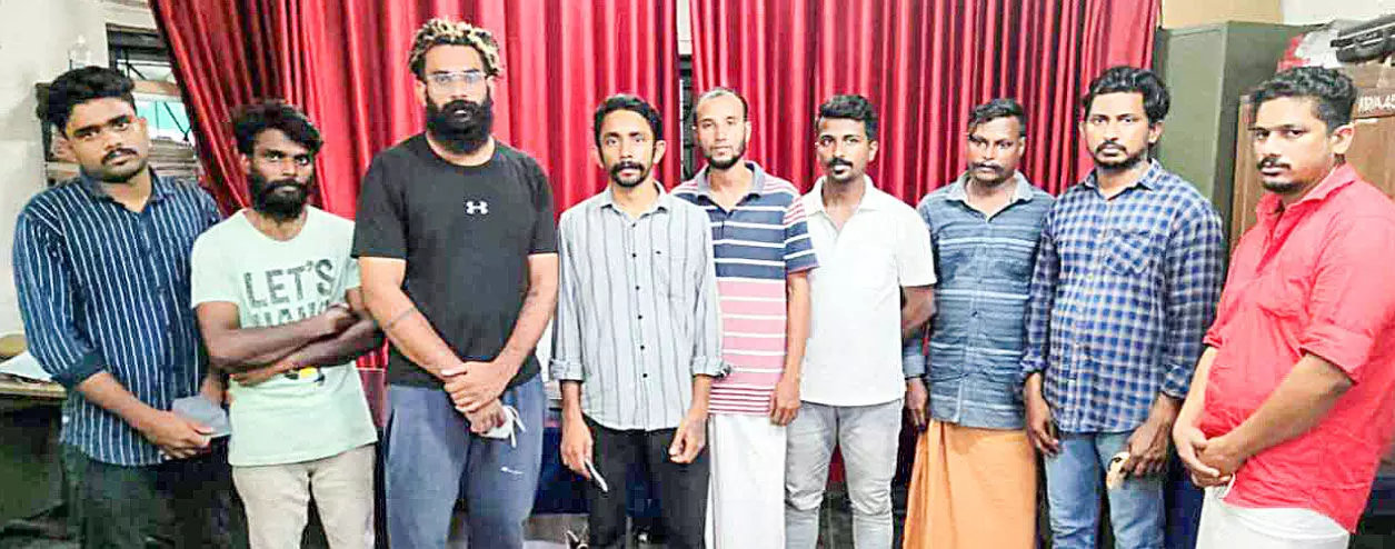 Goonda attack on Manjali Mattupuram: Nine arrested