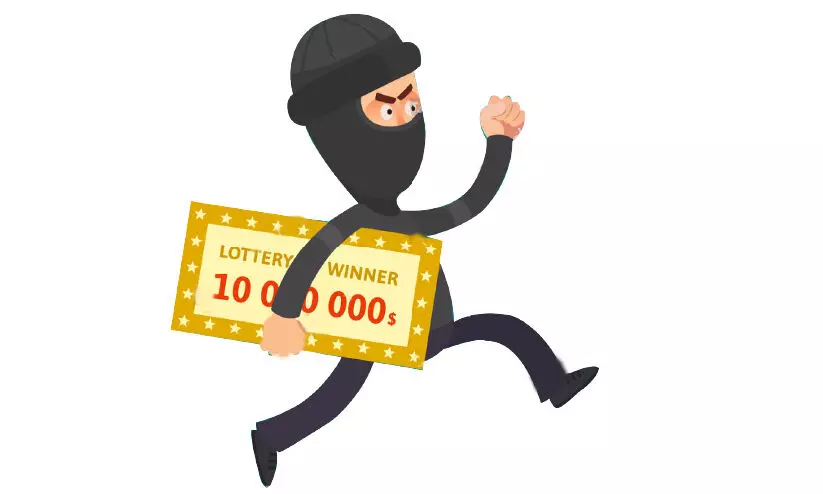 ഭാഗ്യത്തിലും തട്ടിപ്പ്​