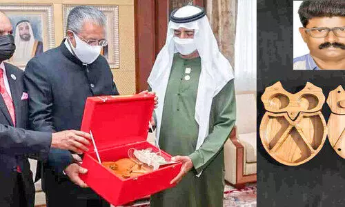 Bichawas owl box at the Abu Dhabi Palace