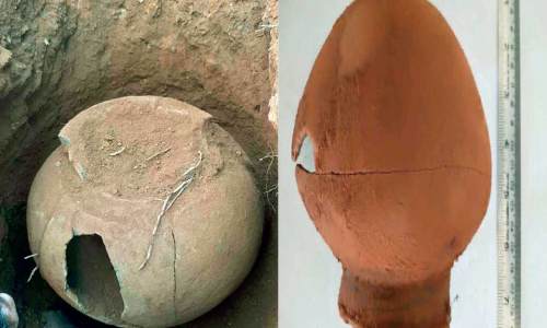 Mahashila Samskara The remains were found