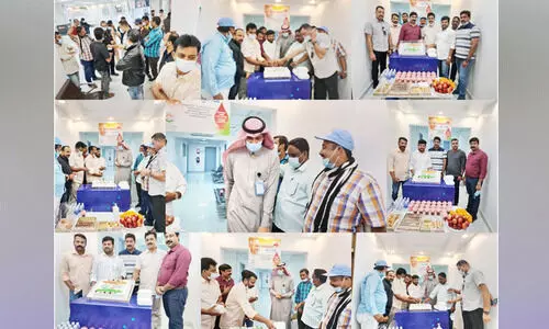 ഗാന്ധി സ്മരണയിൽ ഒ.ഐ.സി.സി രക്തദാന ക്യാമ്പ് നടത്തി