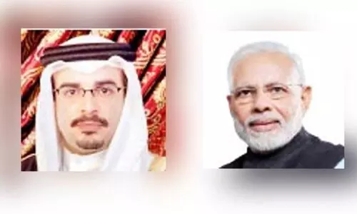 ഇ​ന്ത്യ-​ബ​ഹ്റൈ​ൻ പ്ര​ധാ​ന​മ​ന്ത്രി​മാ​ർ ടെ​ലി​ഫോ​ണി​ൽ സം​സാ​രി​ച്ചു