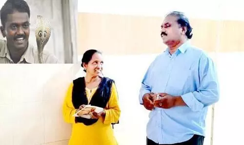 Snake Bite Ventilator health Improved; Vava Suresh